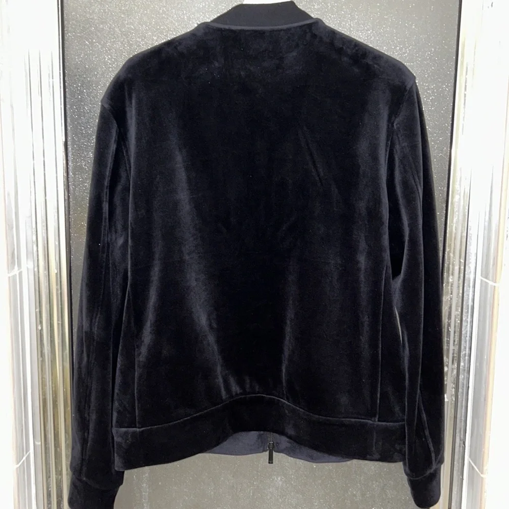 Authentic Emporio Armani velvet full size sweatshirt